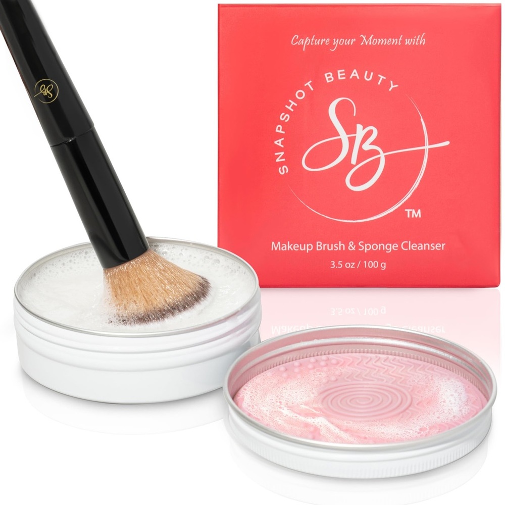Professional Makeup Brush Cleaner Set for Brushes & Sponges